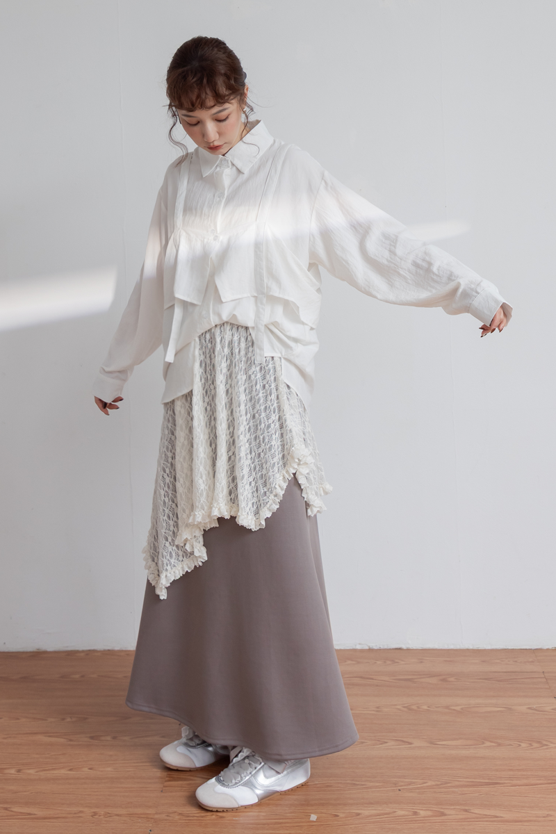 超柔Q彈雲朵空氣棉長裙