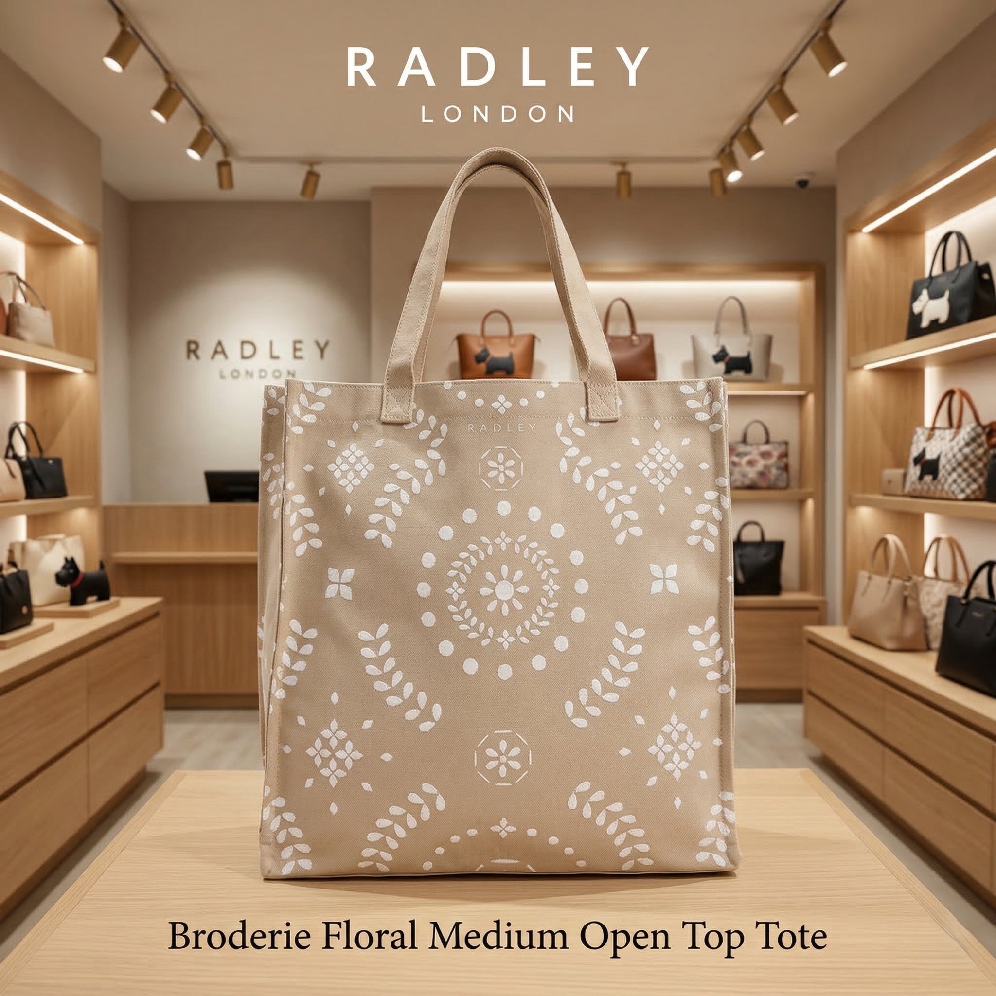 【預購】RADLEY LONDON H031851 中型敞口托特包