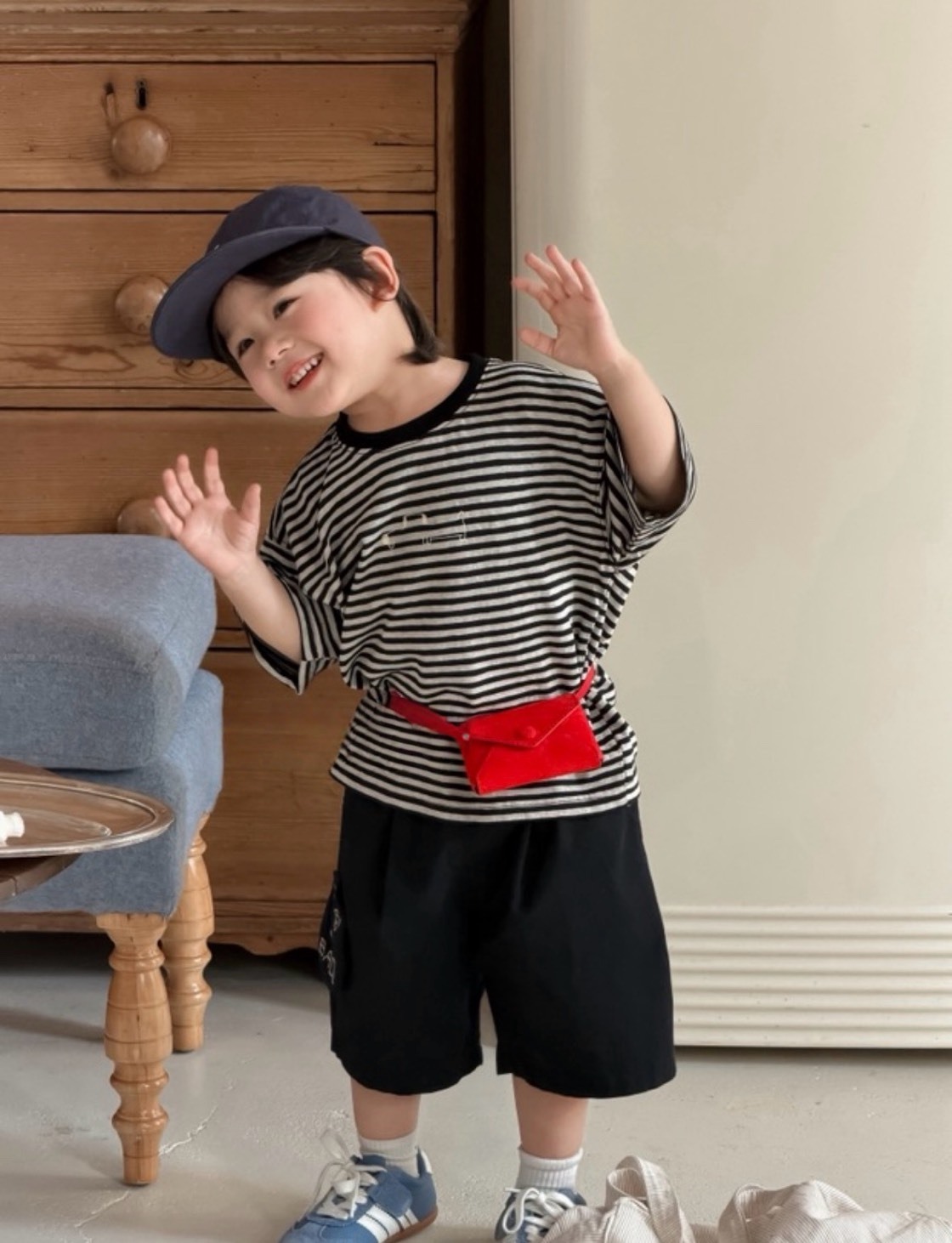 童趣小狗短袖上衣