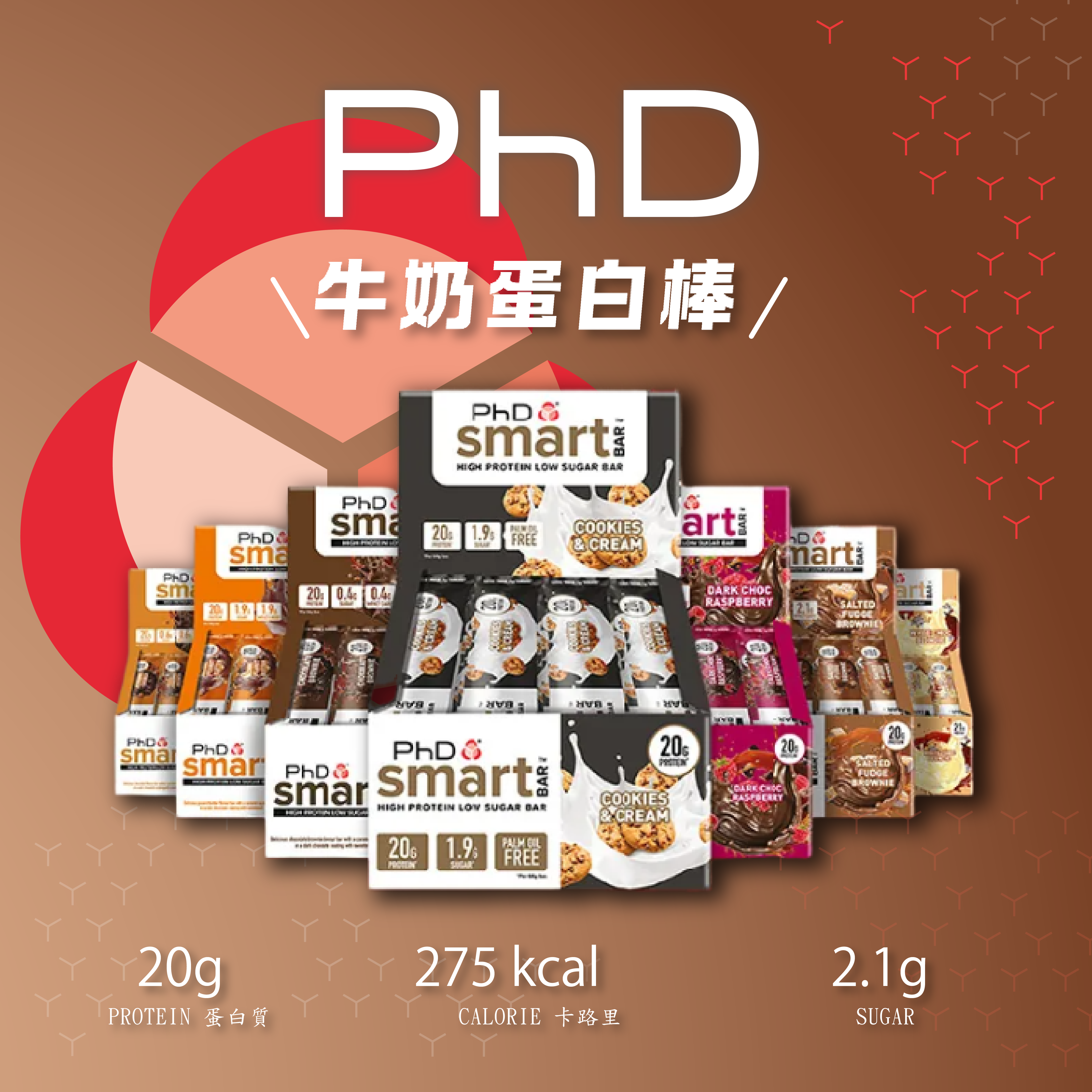 PhD 蛋白棒 32g