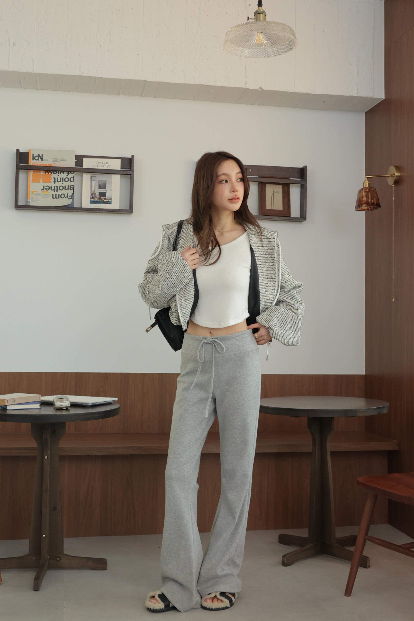 鬆弛感滿滿的棉質喇叭褲 HA28 #King清單