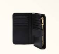 [U] FURLA NERO WP0053100104S00A0055W3X LEVANTE S CREDIT CARD CASE - VITELLO SIDNEY, 8050597639888 (UF246)