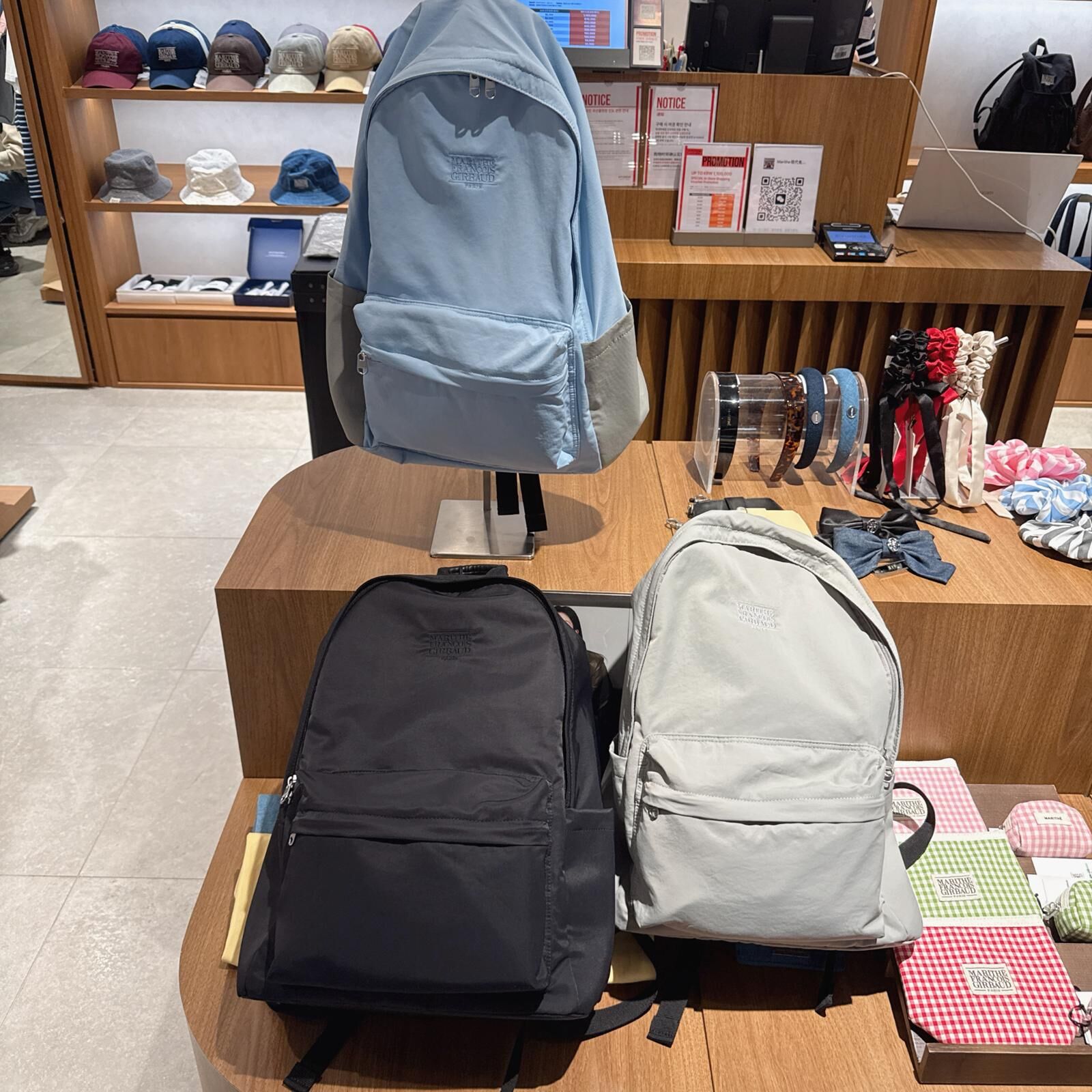 【MFG】CLASSIC LOGO LIGHT BACKPACK (G430-G432)