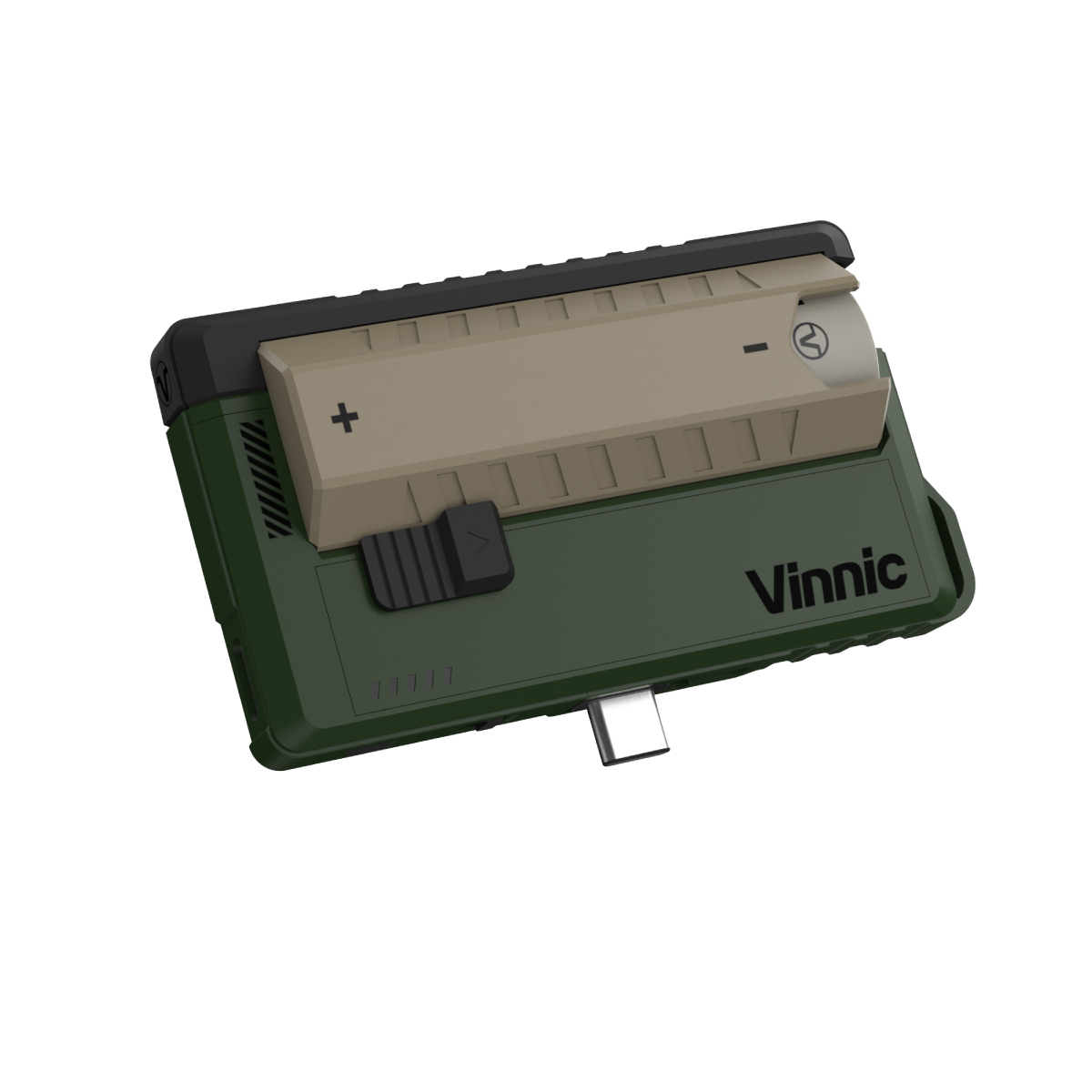 Vinnic Rendezvous 5,000mAh 可換電Type-C 直插式 雙輸出行動電源 (附21700電池兩枚) VPPB-DC05G1
