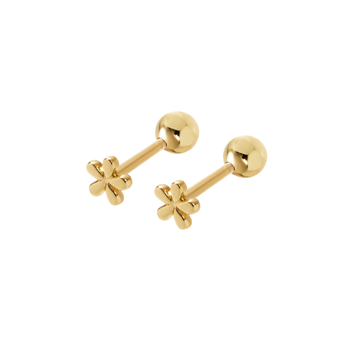 平價飾品,鋼飾,花,耳環