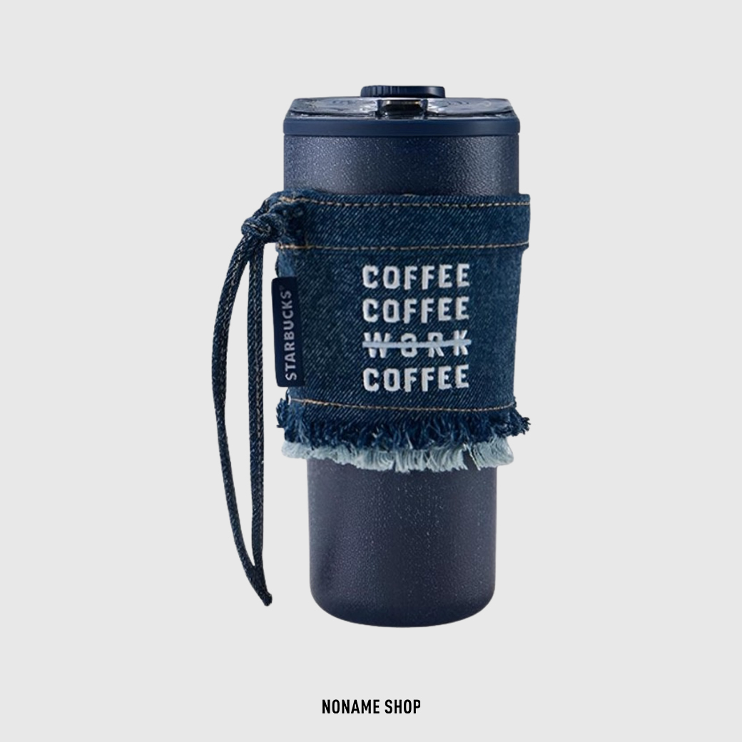STARBUCKS 國外限定 單寧星咖系列 牛仔 保溫杯