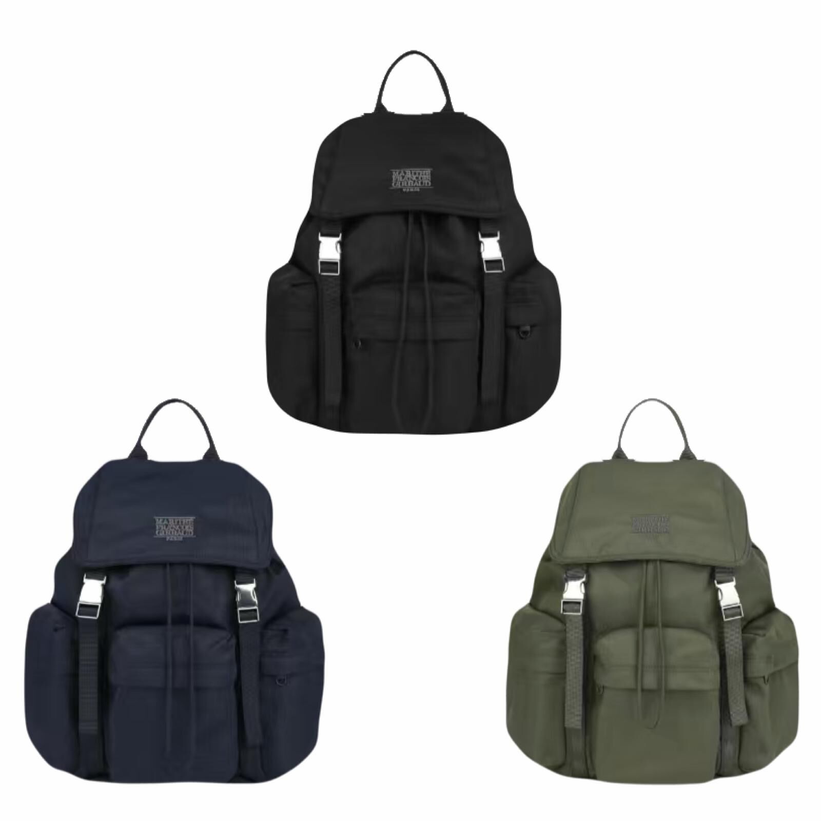 【MFG】CLASSIC LOGO METAL BUCKLE BACKPACK (G435-G437)
