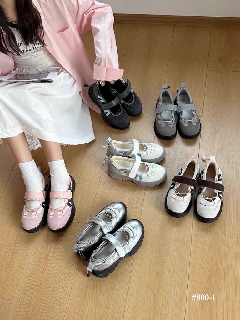 韓系芭蕾真皮厚底瑪莉珍鞋(35-40)