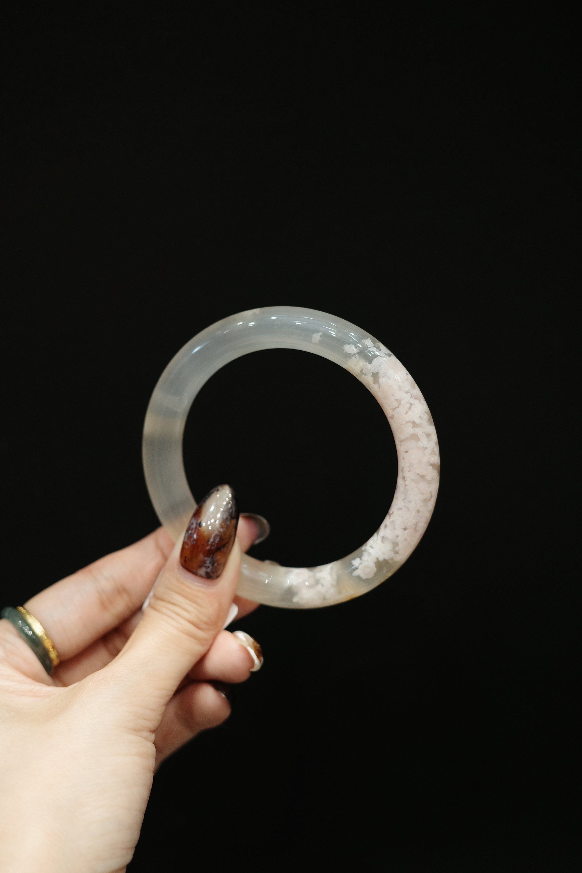 碎花請柬｜櫻花瑪瑙｜56圈口