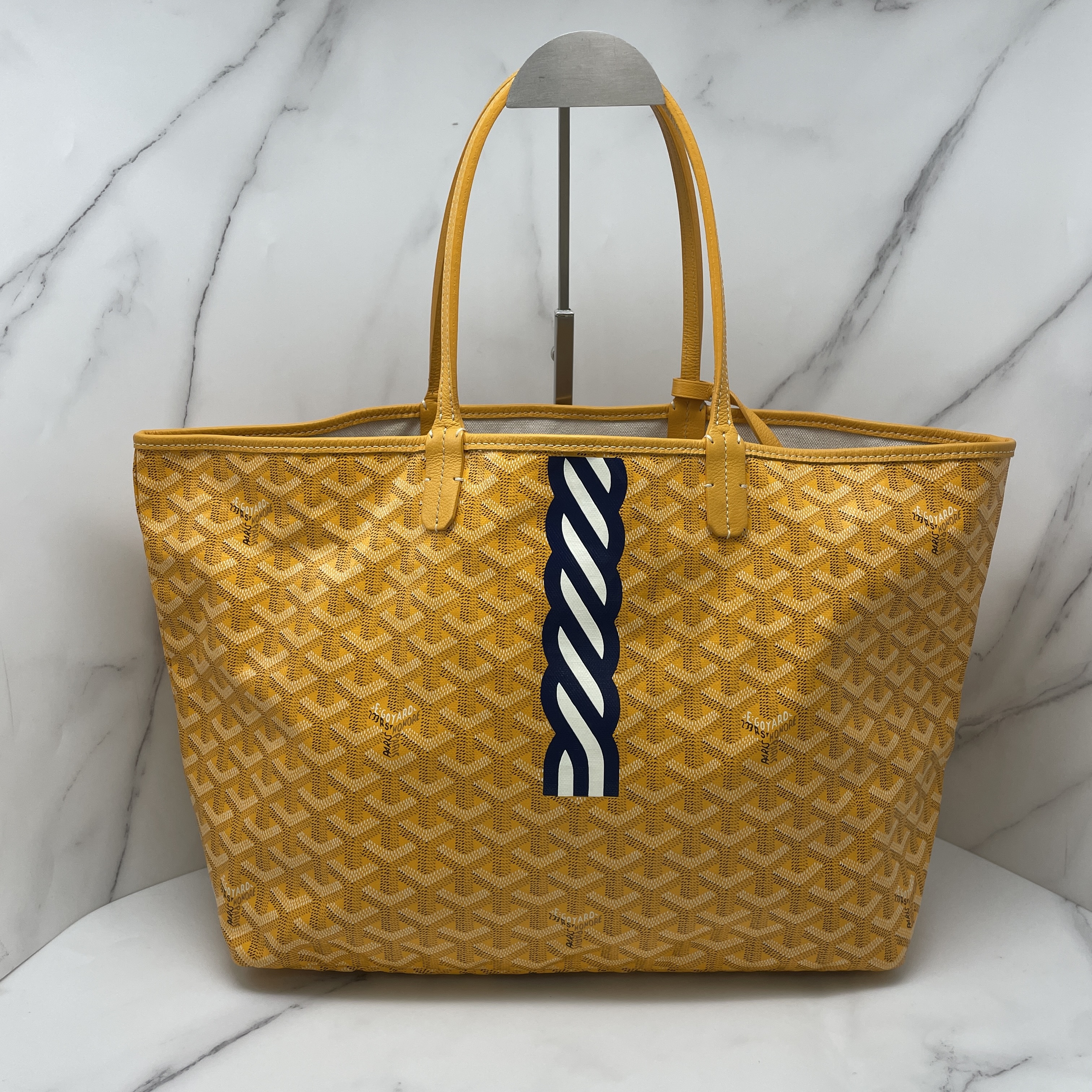Goyard Sac Louis PM Tote (Twisted Pattern)