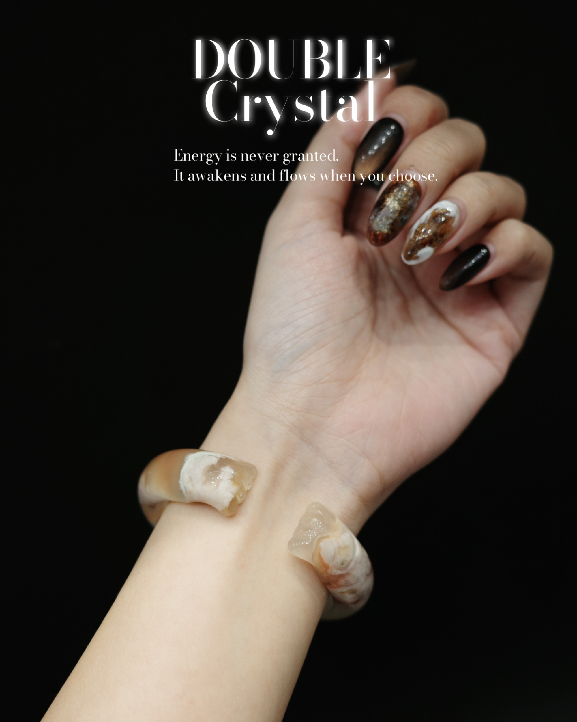 碎花請柬｜櫻花瑪瑙｜56圈口｜貓爪鐲