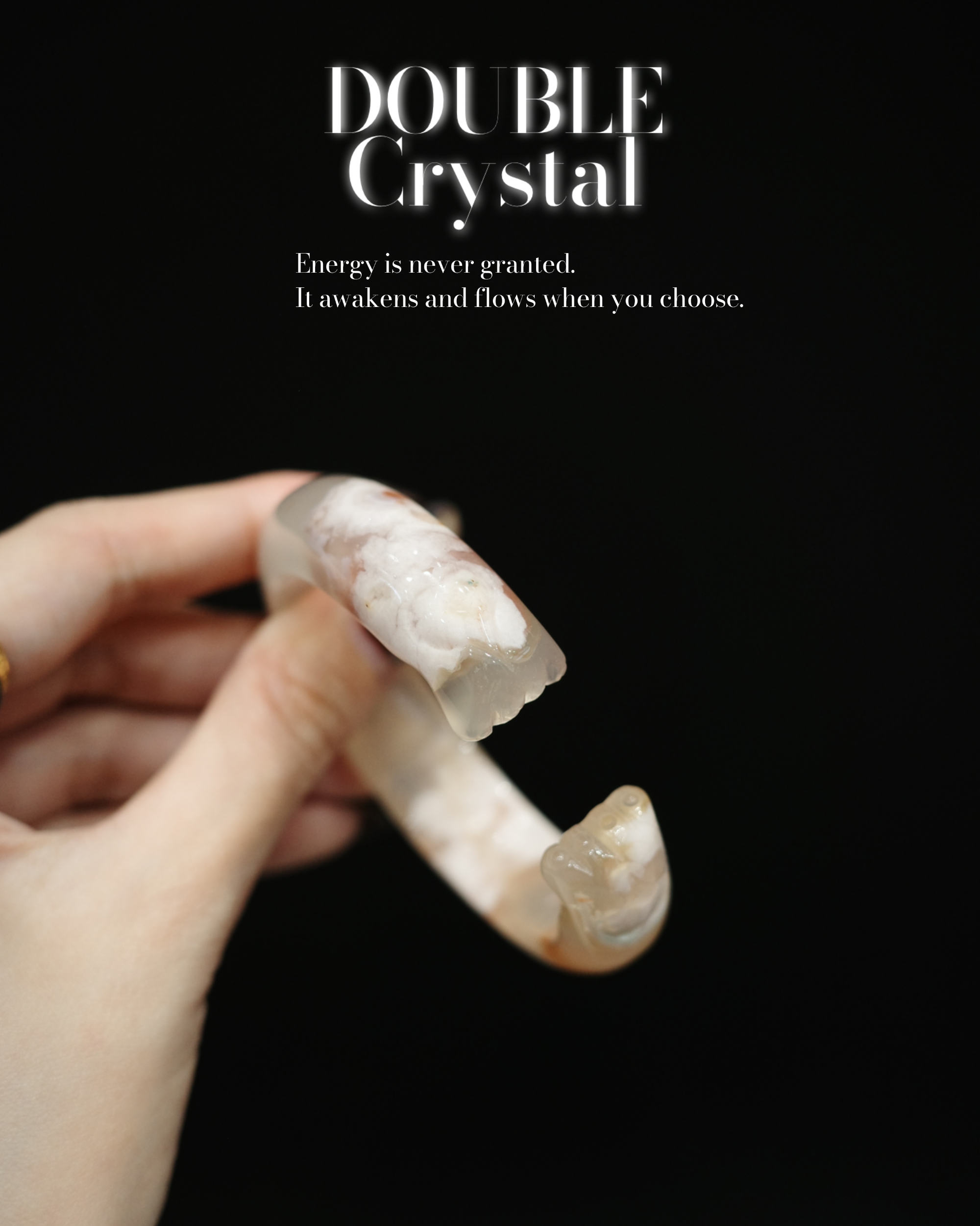 碎花請柬｜櫻花瑪瑙｜56圈口｜貓爪鐲