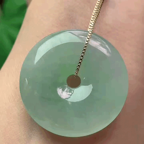 38333 翡翠平安扣 (29.4mm直徑)