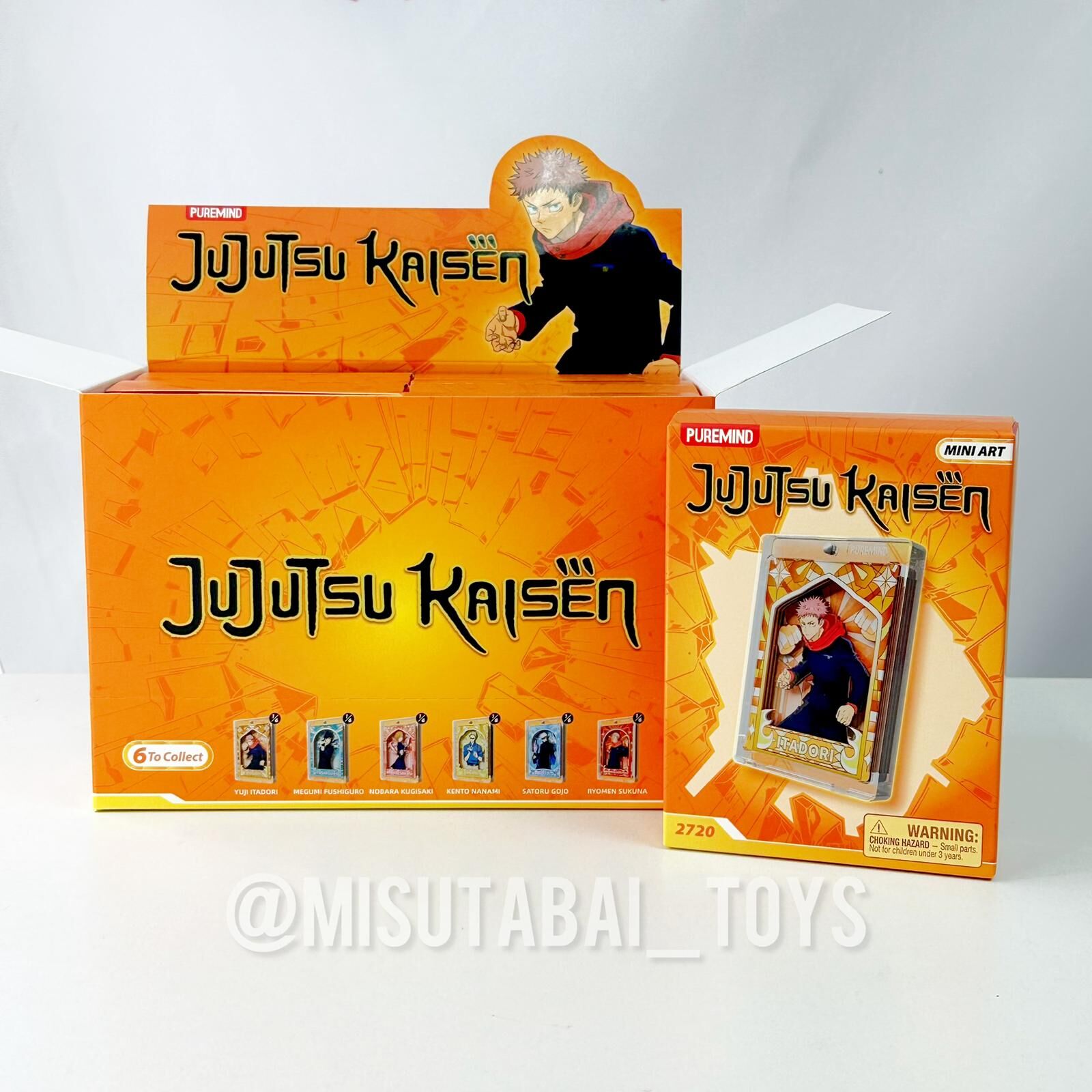 Jujutsu Kaisen Wooden Gallery Bilnd Box