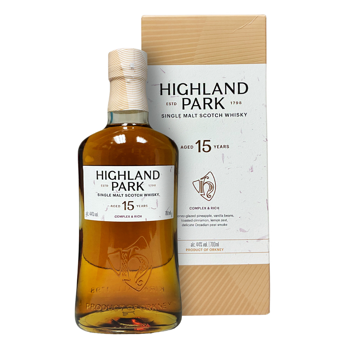 Highland Park 15 Years Old Complex & Rich 44%