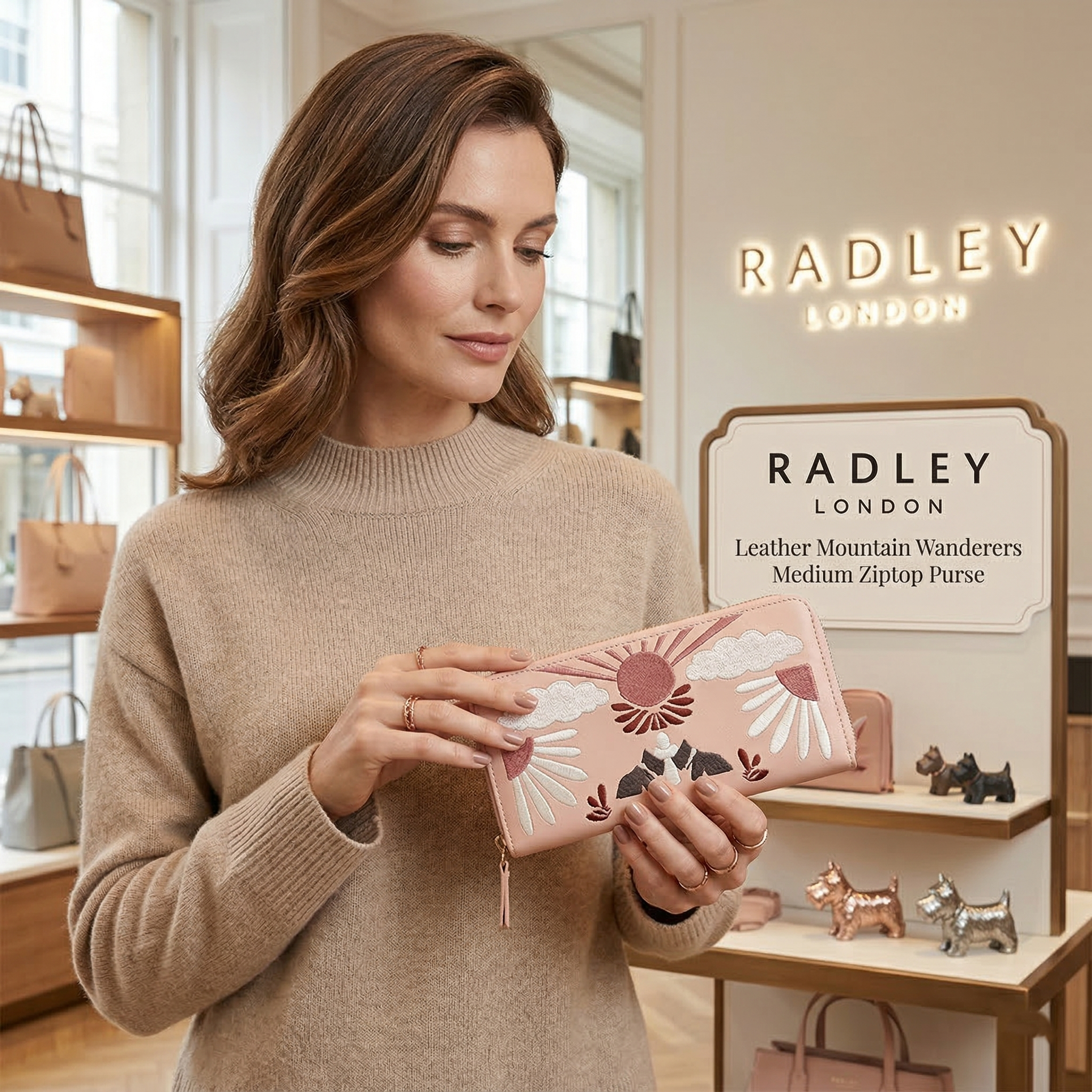 【預購】RADLEY LONDON H031853 皮革大號拉鍊長夾