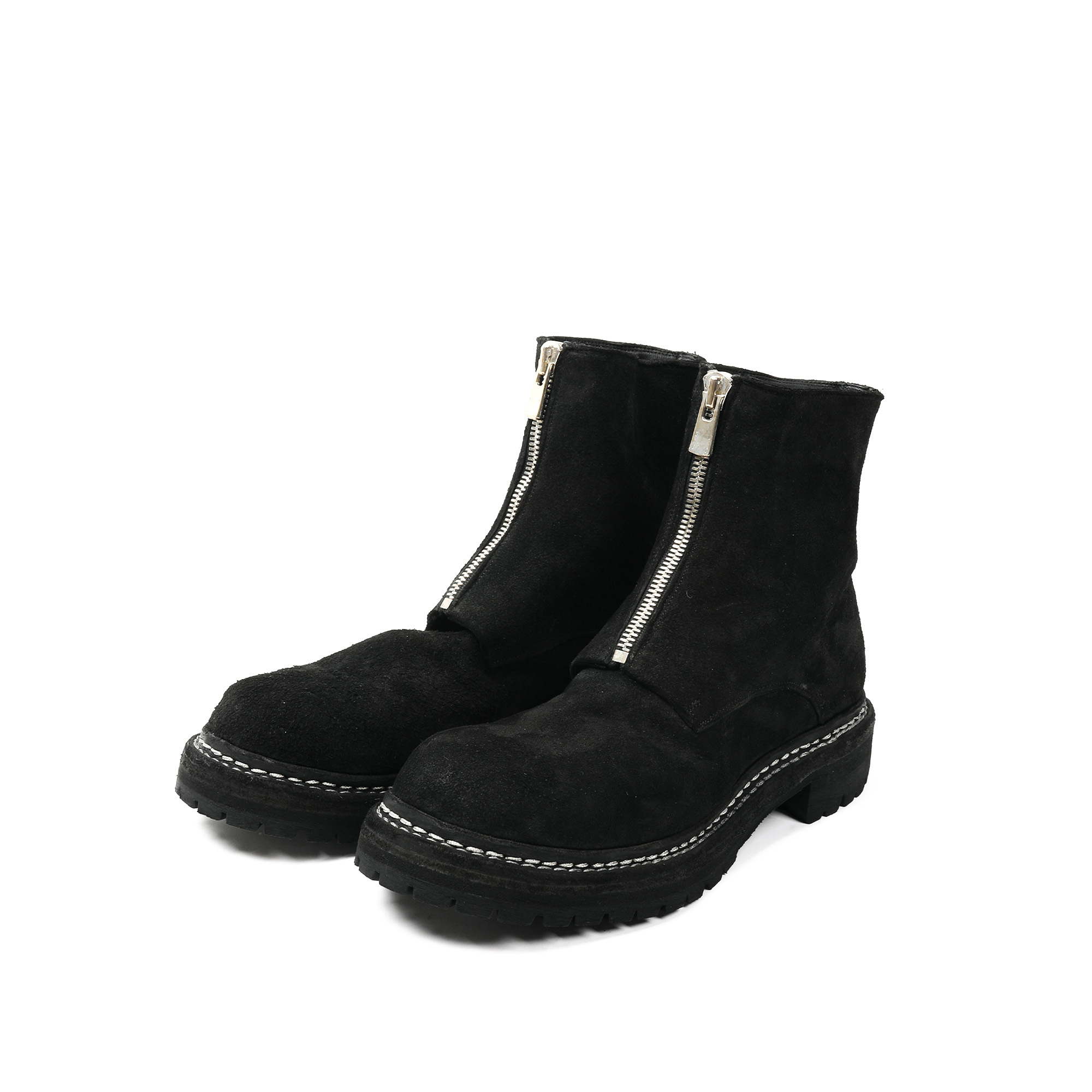 Guidi - Zipped Big Daddy Boots / Horse Reverse (BLKT)