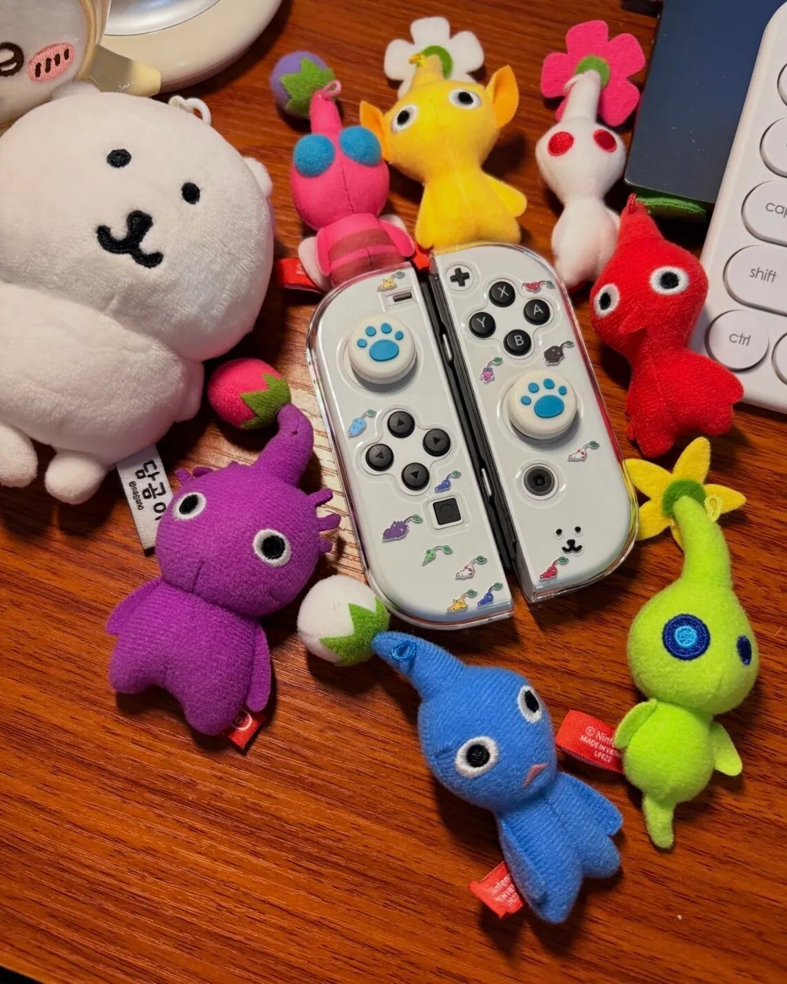 Nintendo 任天堂 Pikmin 皮克敏 羽毛 吊飾 9款