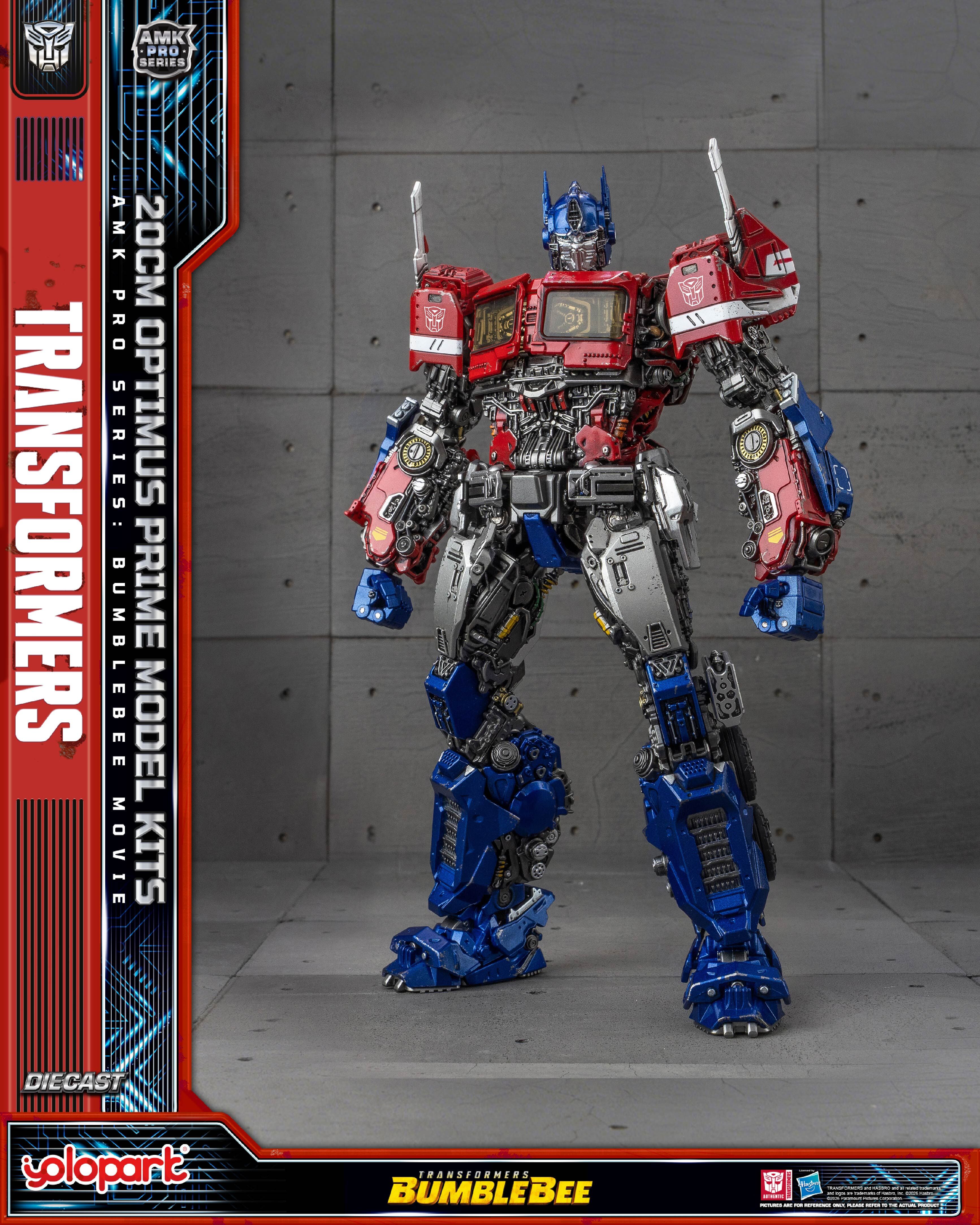 [訂金] Yolopark AMK PRO 變形金剛 大黃鋒 - 柯柏文 併裝模型