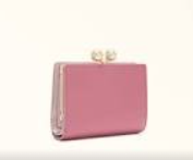 [U] FURLA LACCA+BLUSH PINK+BALLERINA i int WP0053300174P00A0055WDX LEVANTE S COMPACT WALLET - VITELLO SIDNEY, 8050597682617 (UF240)