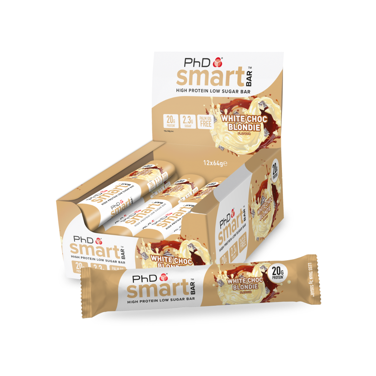 PhD 蛋白棒 64g