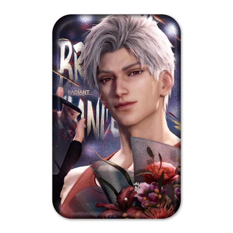 【中漫304】GA-9876《戀與深空》心途拾光系列馬口鐵徽章-秦徹款