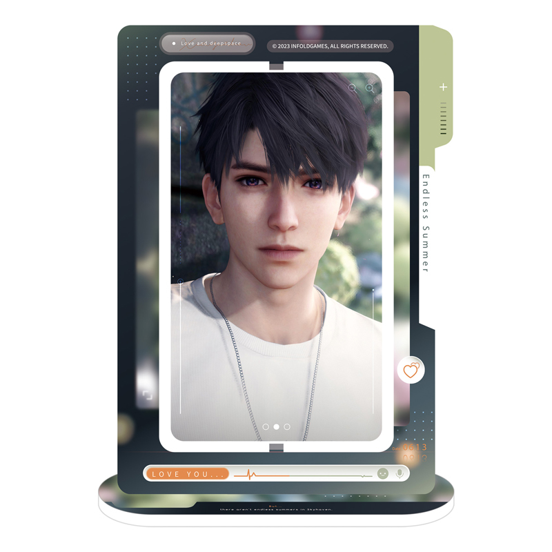 【中漫325】GA-9897《戀與深空》心語傾訴系列旋轉立牌-夏以晝款