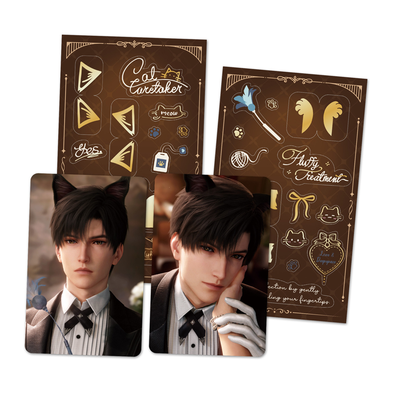 【中漫346】GA-9918《戀與深空》遵命飼養官系列小卡套組-黎深款