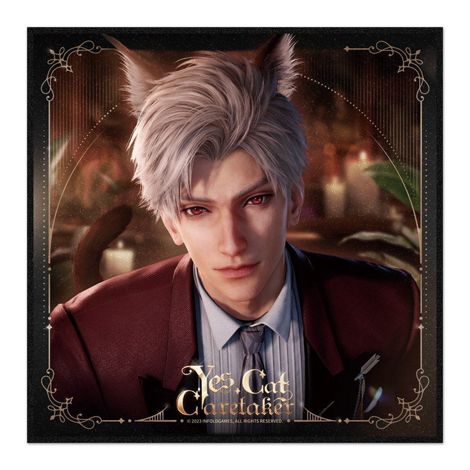 【中漫352】GA-9924《戀與深空》遵命飼養官系列爆閃色紙-秦徹款