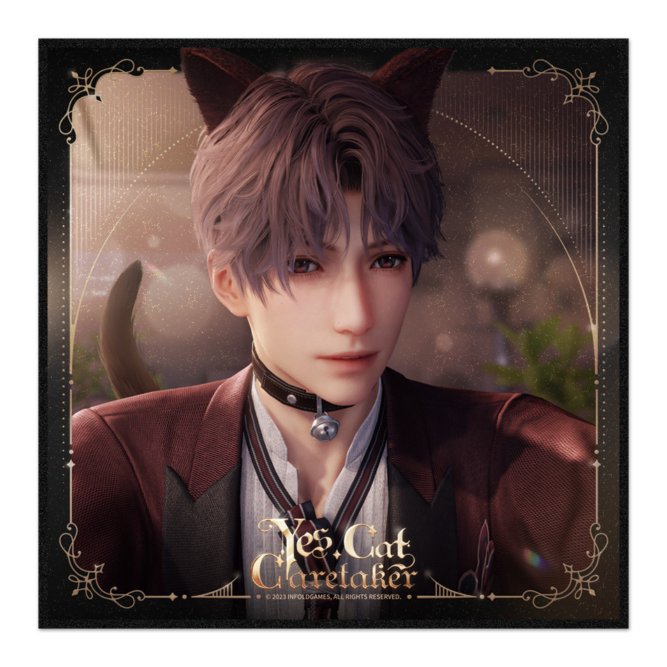 【中漫351】GA-9923《戀與深空》遵命飼養官系列爆閃色紙-祁煜款