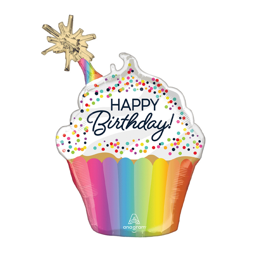 生日單品丨彩虹杯子蛋糕