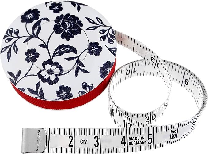 Hoechstmass 自動捲尺 - 印花、紅緞帶