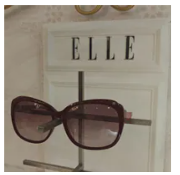 [S] ELIZE ELLE SUNGLASS, RED, SE44 (SE44)