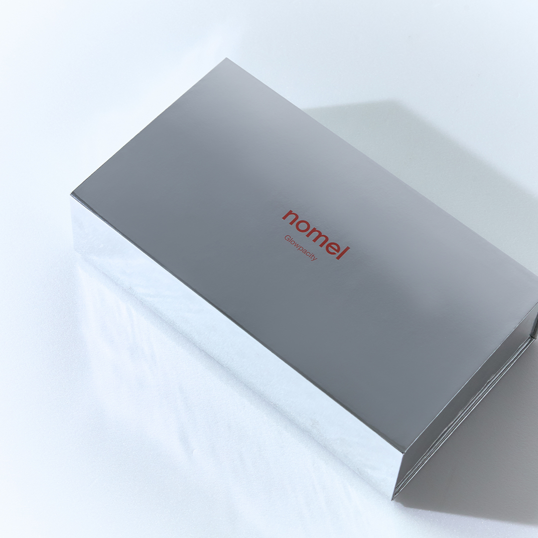 Glowpacity: The Glow Edit limited collection featuring all-silver mirror packaging for a healthy skin barrier and natural radiance