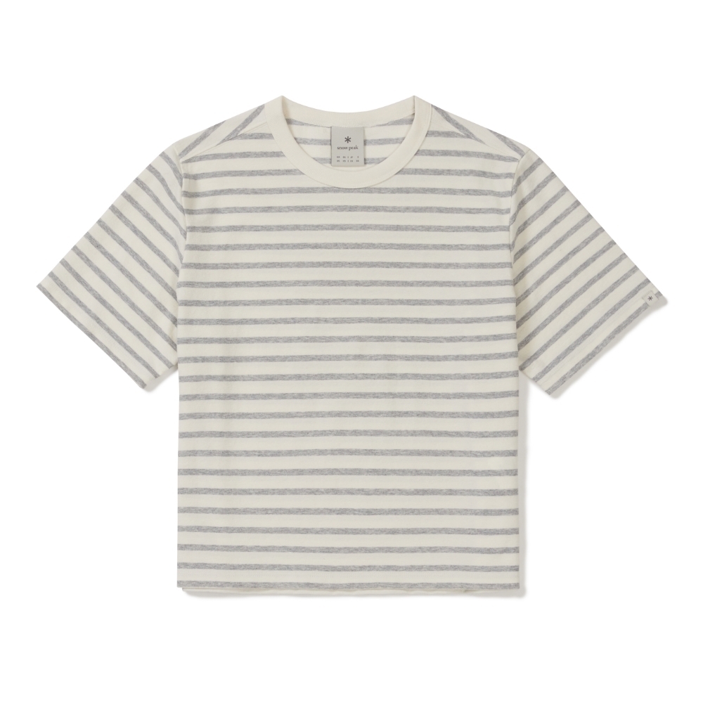 Snow Peak Sorona 女款條紋短袖T恤 S26MWF-TS69