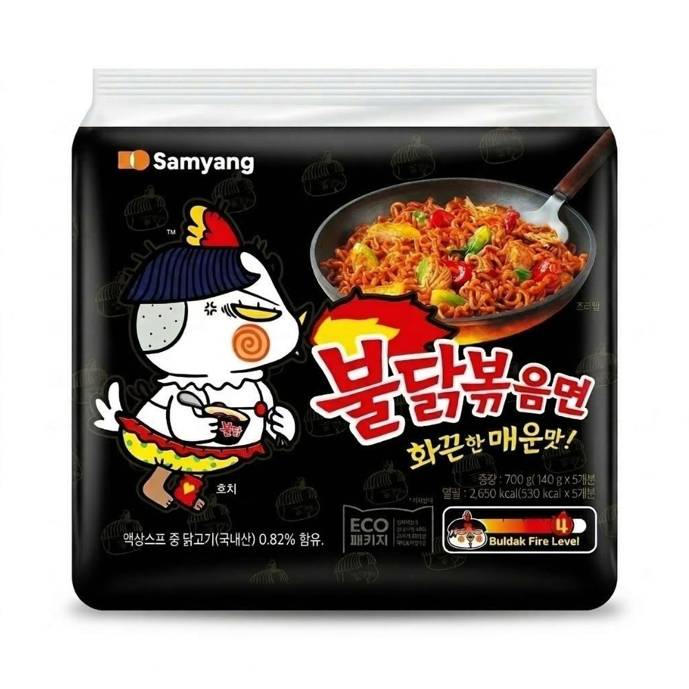 韓國 三養 辣雞炒麵 鐵板原味 5入裝