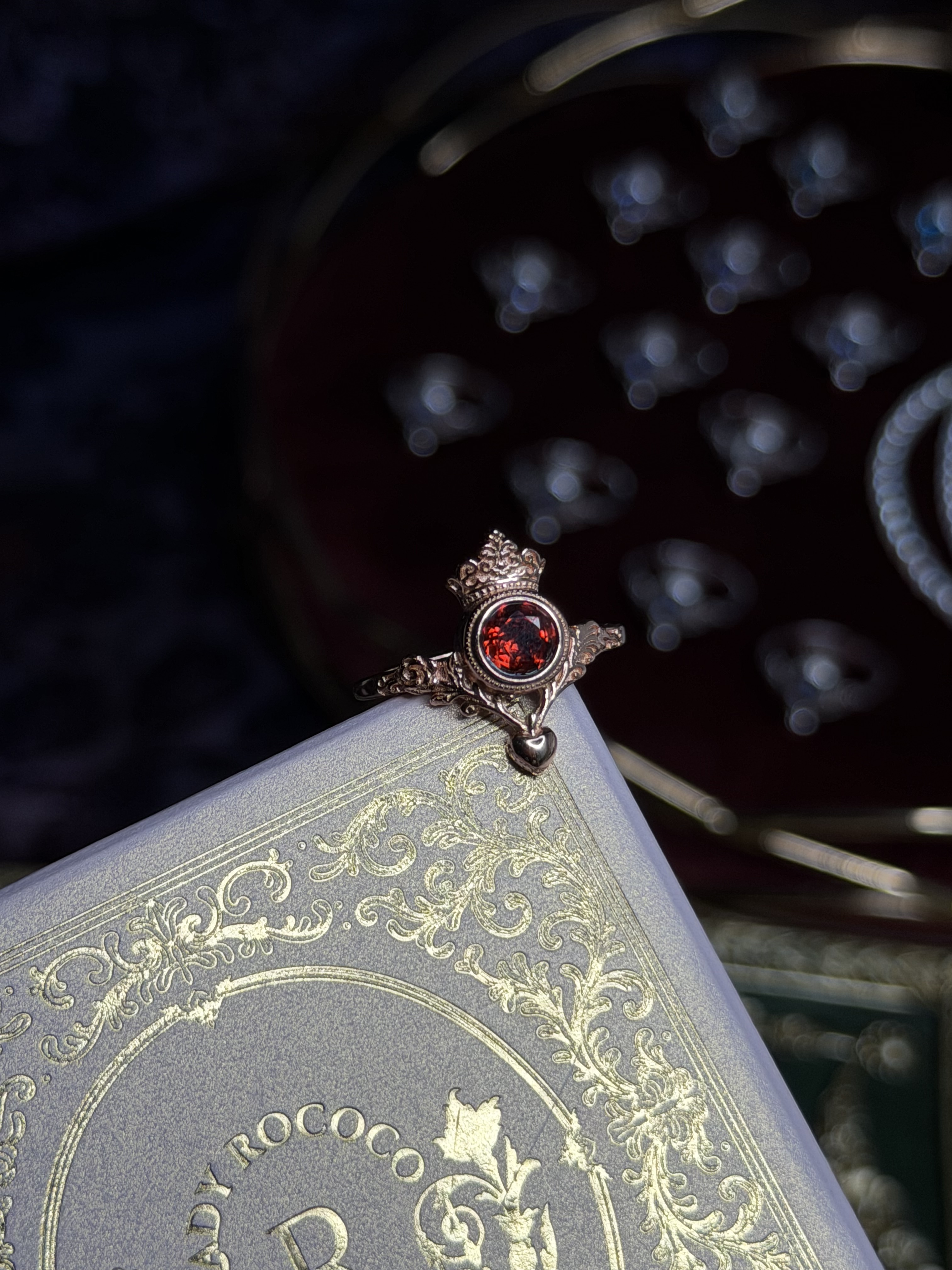 白雪公主 洛可可原創獨家 石榴石