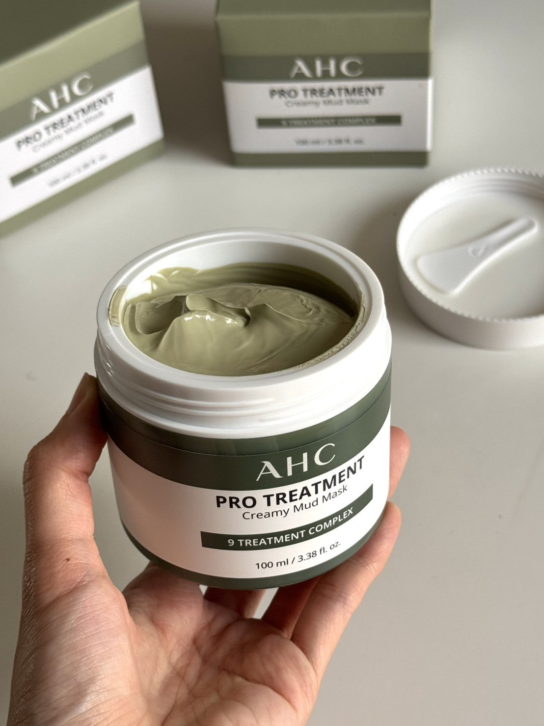 #現貨 AHC 濟州島毛孔潔淨火山泥膜 100ml