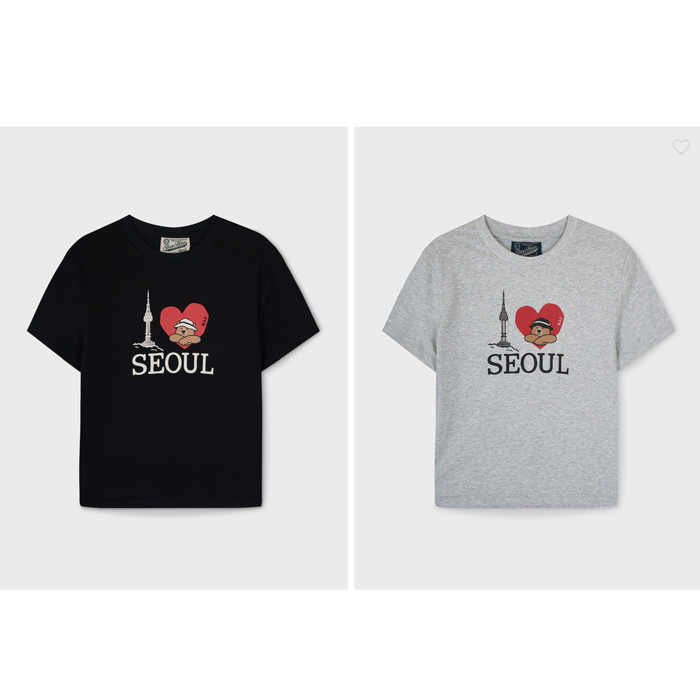 【WHO.A.U】Love Steve T-shirt (Seoul Edition) (G135-G138)