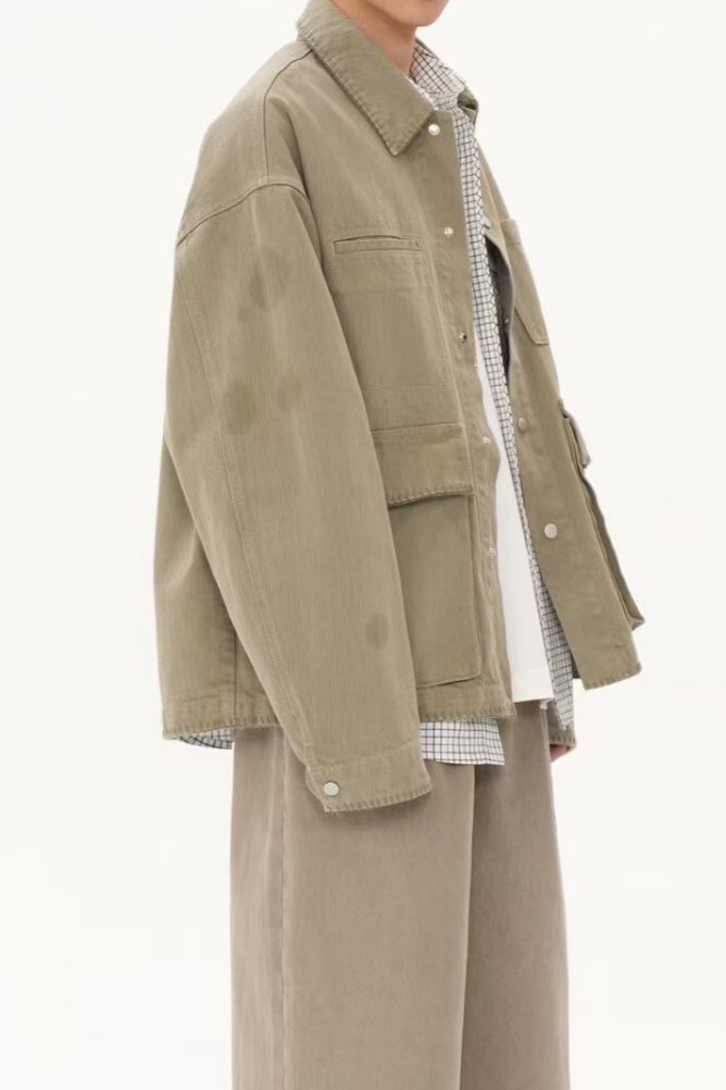 四口袋穀倉夾克