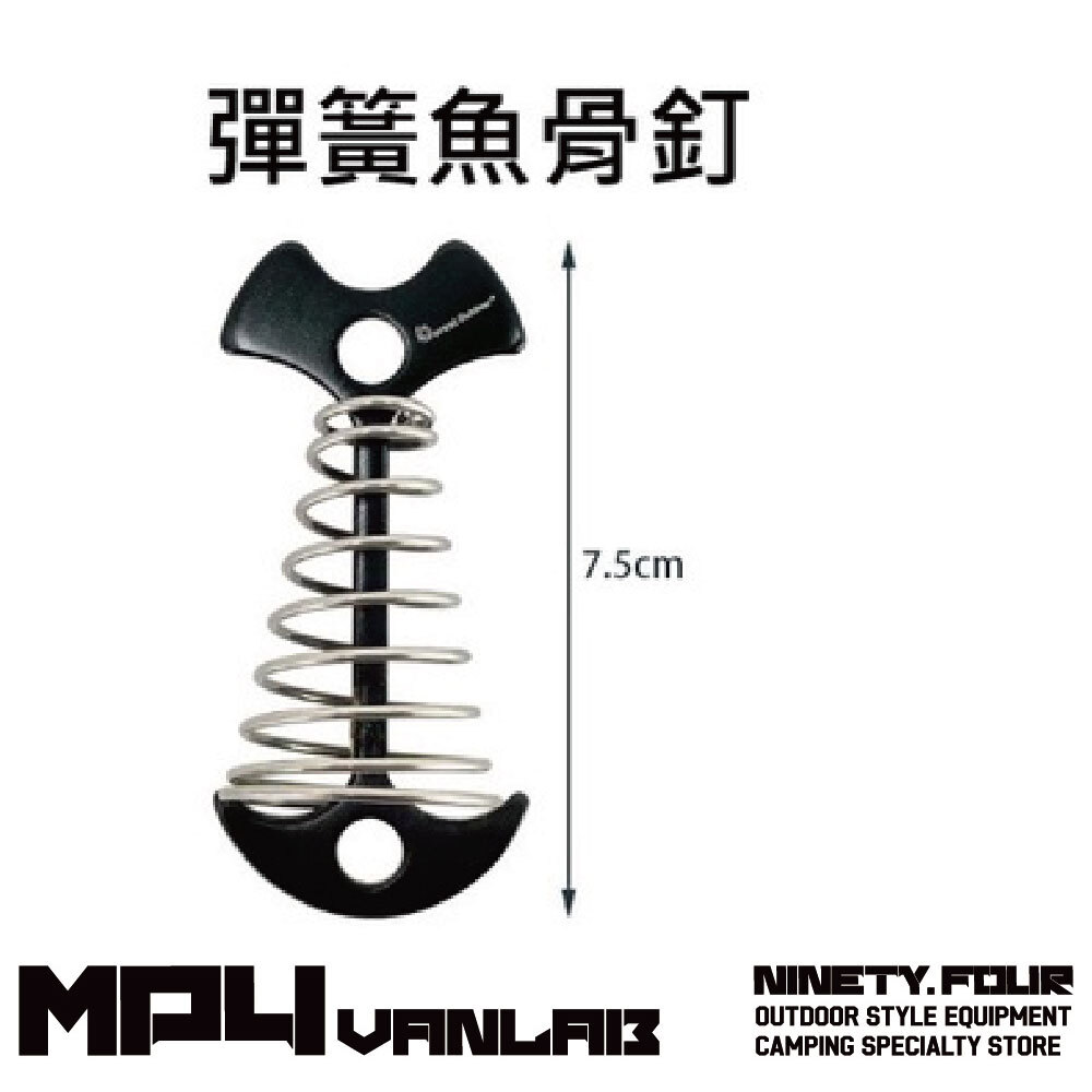 M94 VANLAB｜黑化 加強版加長 木棧板神器 魚骨釘