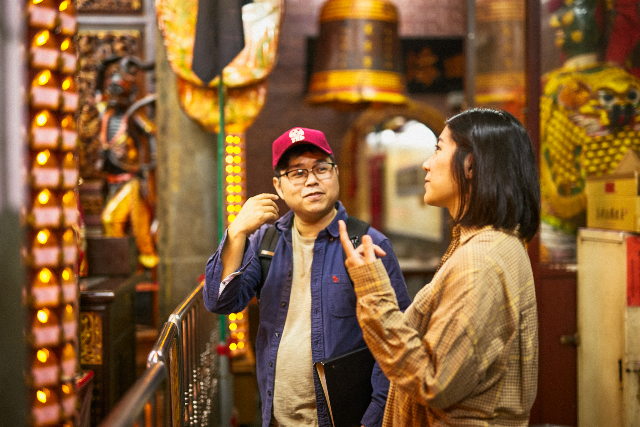 用全新的角度看街道和廟宇是非常有趣的體驗