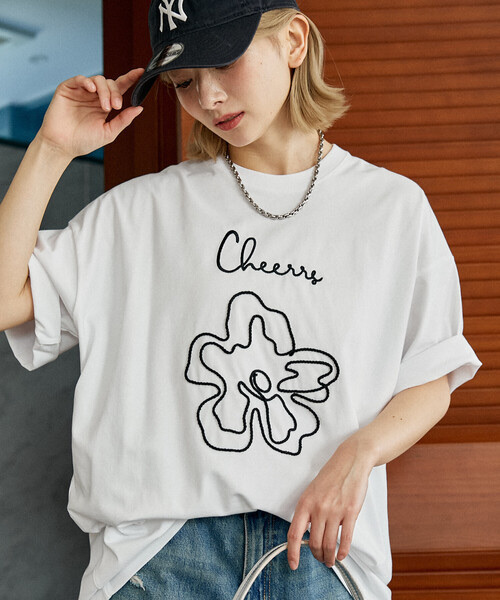 PUBLUX / LOVE POP STUDIO Code Flower T-Shirt