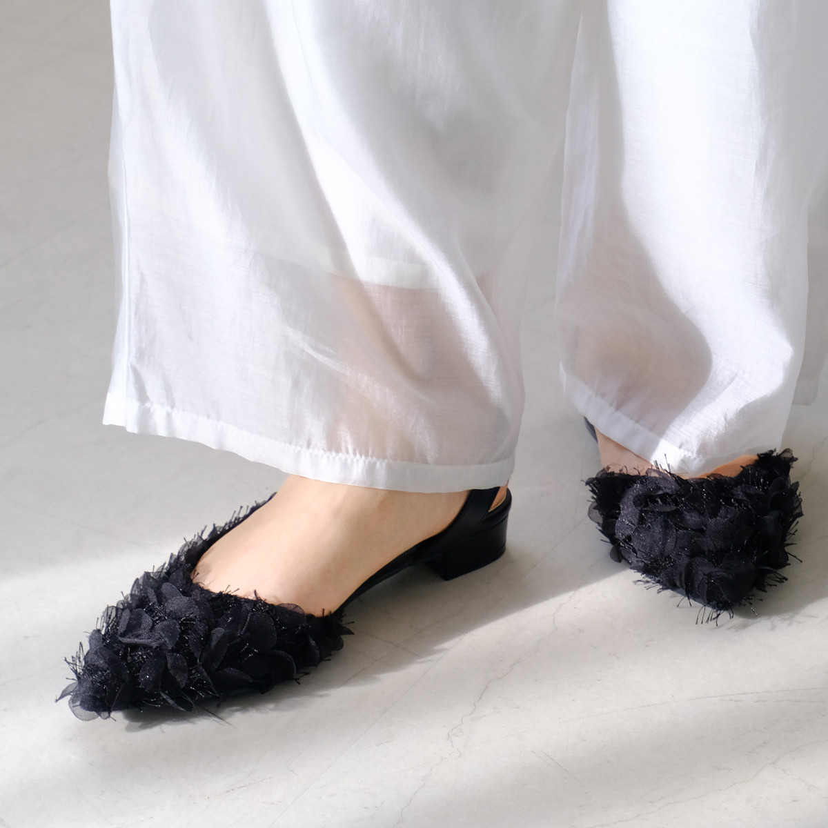 初戀浪漫 後繫帶穆勒跟鞋【CX3018】