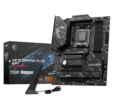 MSI微星 X870 GAMING PLUS WIFI【ATX】AM5腳位主機板