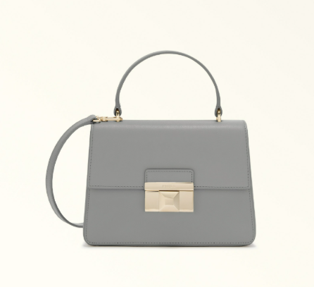 [U] FURLA CENERE WB014570016IF00A0055W3X VENERE S CROSSBODY - VITELLO SIDNEY, 8050597557434 (UF478)