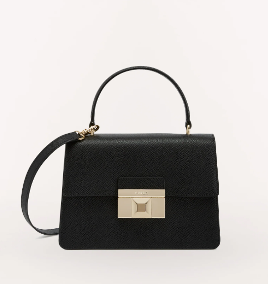 [U] FURLA NERO WB0093800104S00A0054JVX VENERE S TOP HANDLE - VITELLO ANDROMEDA, 8050597282350 (UF480)