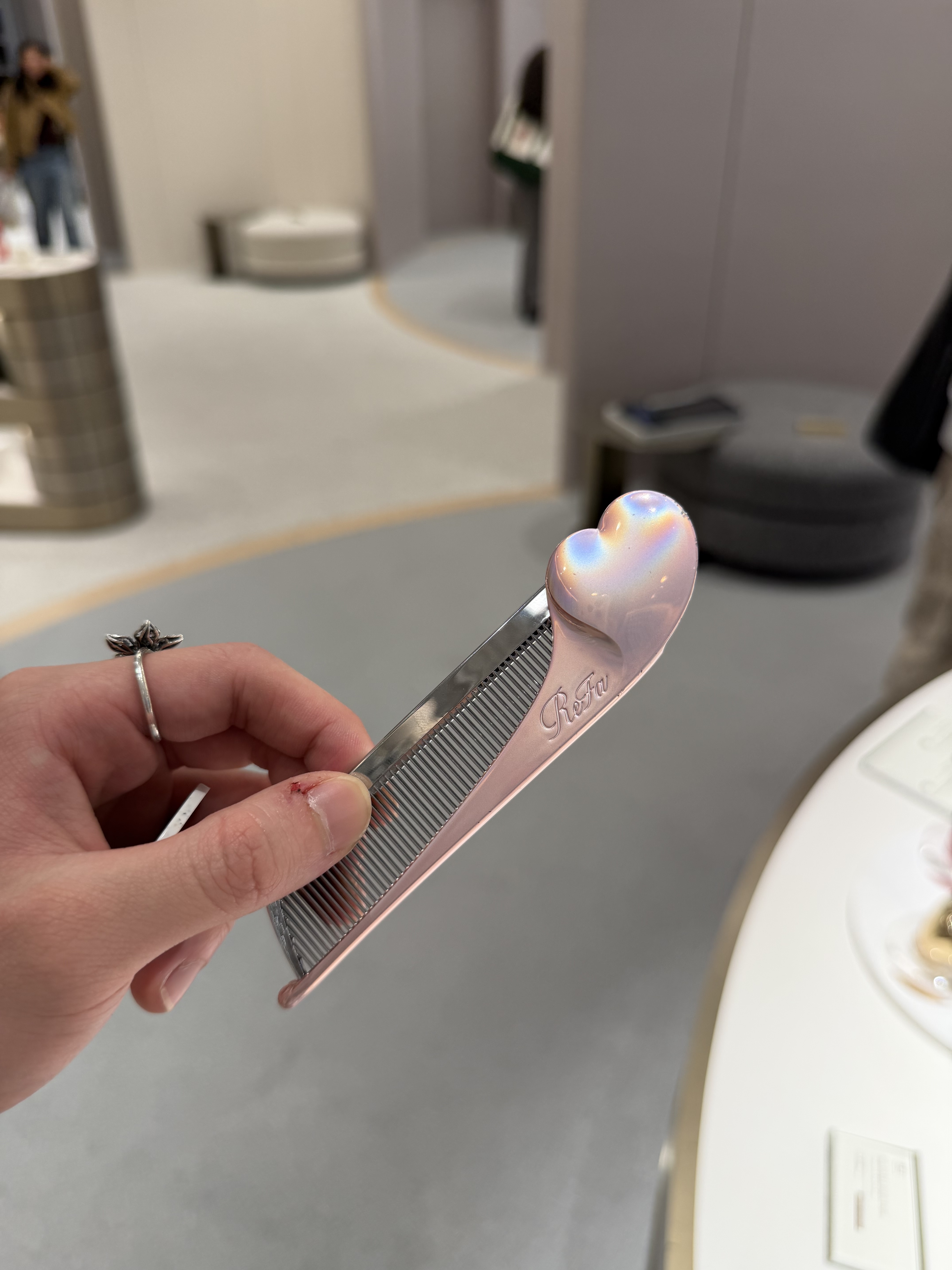 Rafa愛心折疊梳 日本妹必備