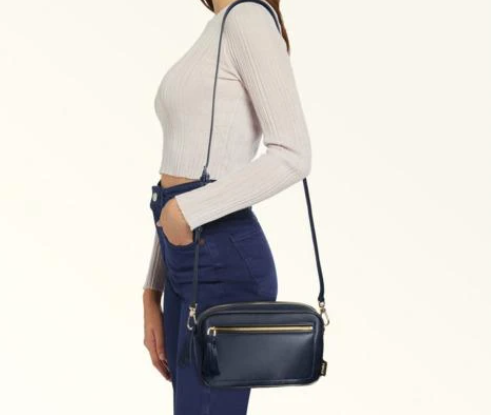 [U] FURLA BALTIC WE007610016W000A0055W5X GAIA S CAMERA CASE - TESSUTO NYLON SATIN PADDED, 8050597604152 (UF146)