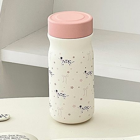 320ML Pink Cat 316 Stainless Steel Thermal Flask